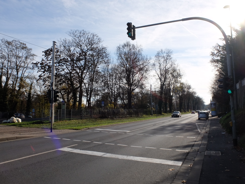 Fußgängerampel an der Mergentheimer Straße | Radfahrerzone.de